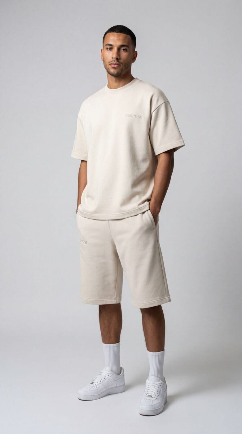 Essential Modest Summer Tee — Beige — Pre-Order — 4