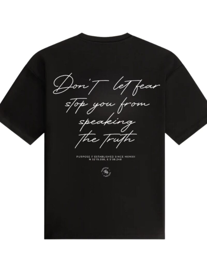 Don't Let Fear Oversized Tee