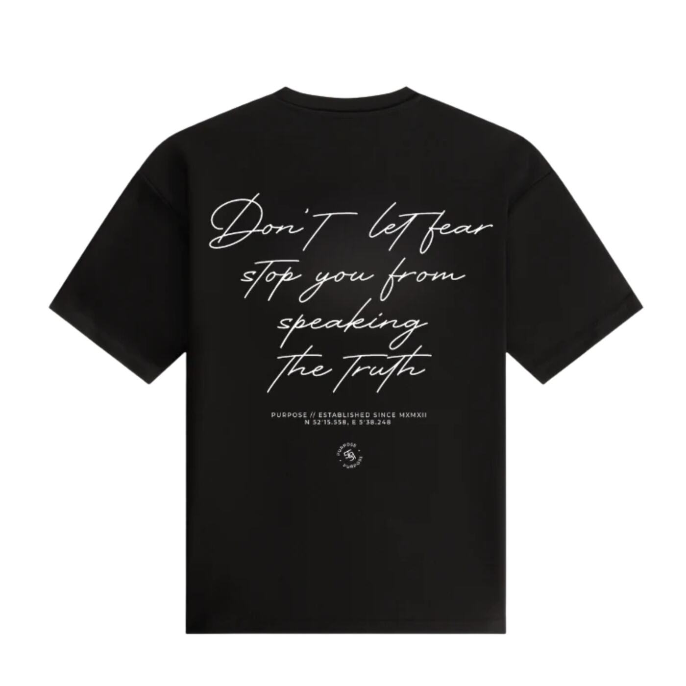 Don't Let Fear Oversized Tee