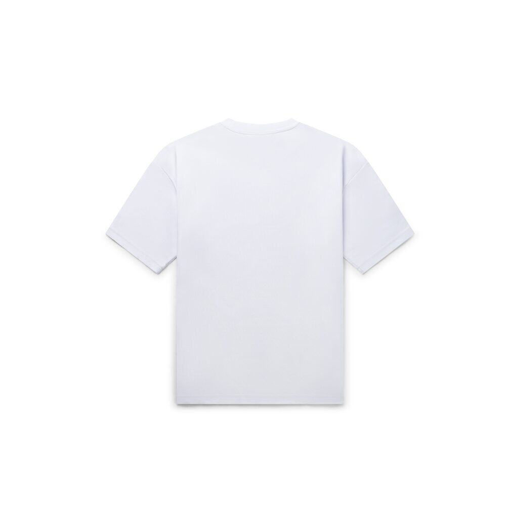 Essential Oversized Tee — White — 3