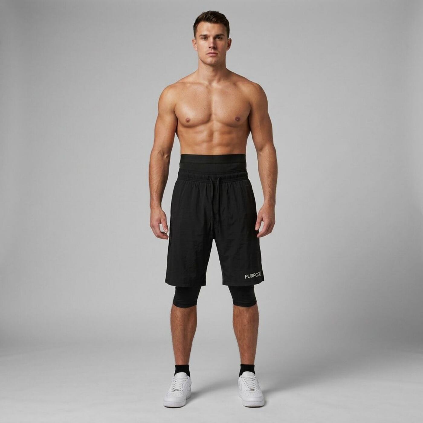 3-in-1 Halal Gym & Swim Shorts with Built-In Tights — 7