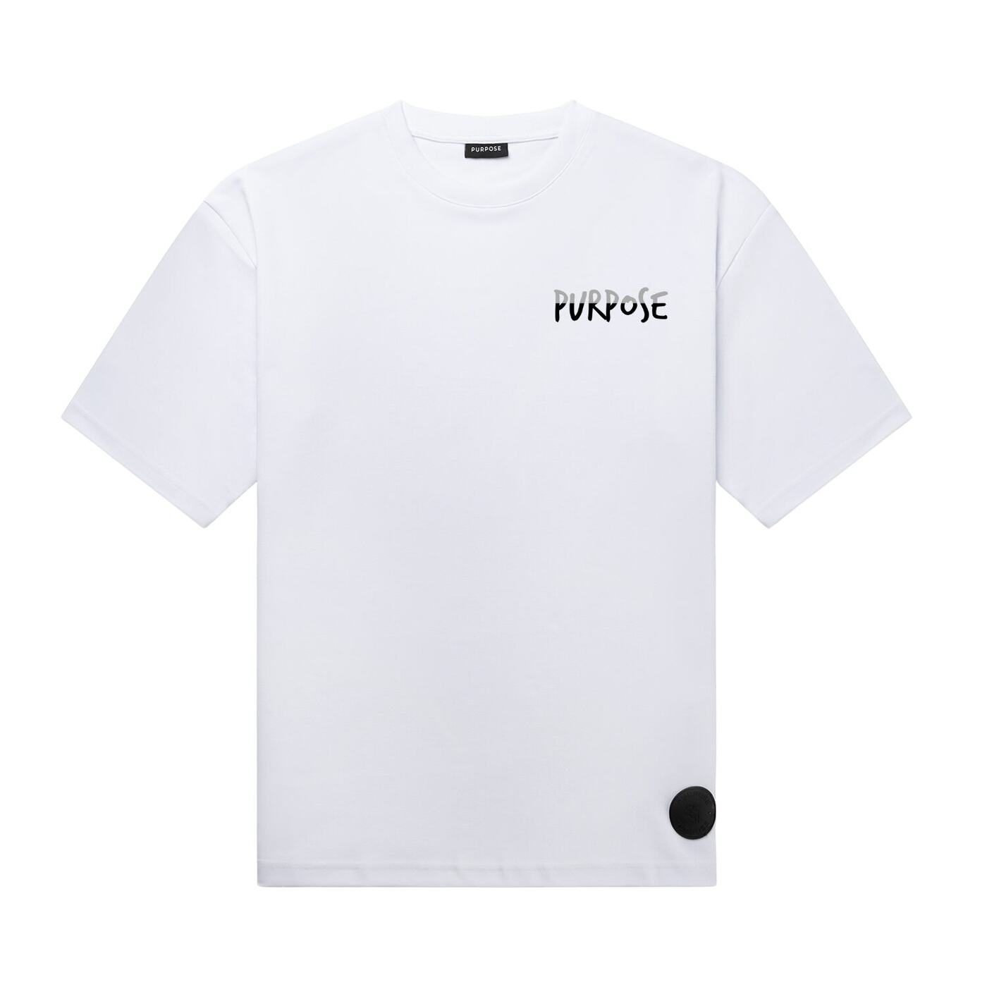 If You Stand for Nothing Oversized Tee — White — 2