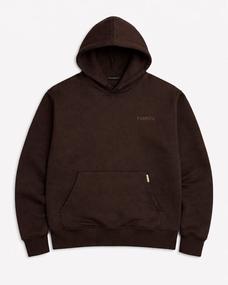Essential Hoodie — Brown