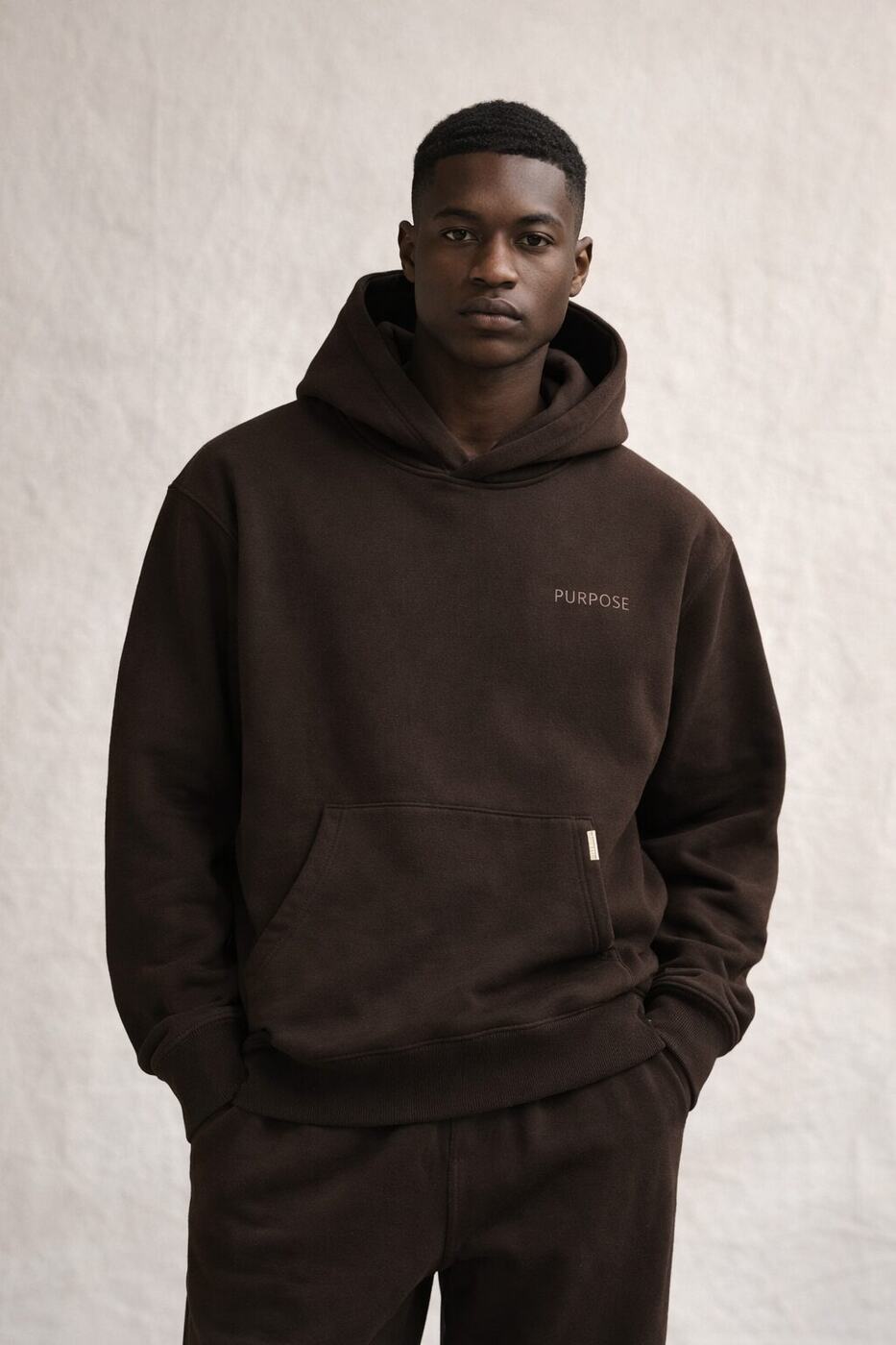 Essential Hoodie — Brown — 4