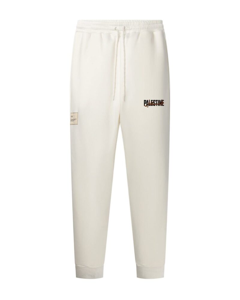 Palestine Sweatpants — White